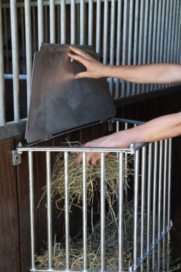 Abi hooiruif slowfeed plus voederbesparende ruif verzinkt