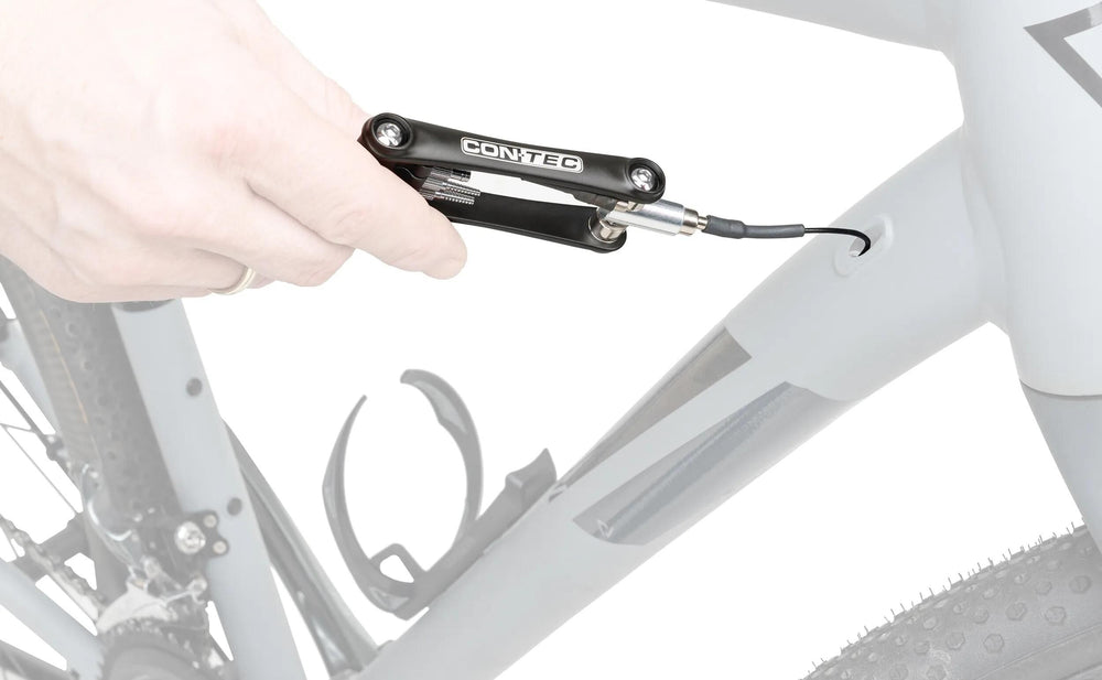 Contec verlegungswerkzeug tfm-cable guy ct instal. tool tfm-cable guy black silver