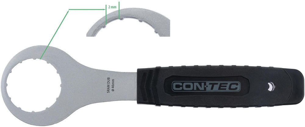 Contec innenlagerabzieher tfp-460 ct bot.bracket puller tfp-450 sram dub 2mm