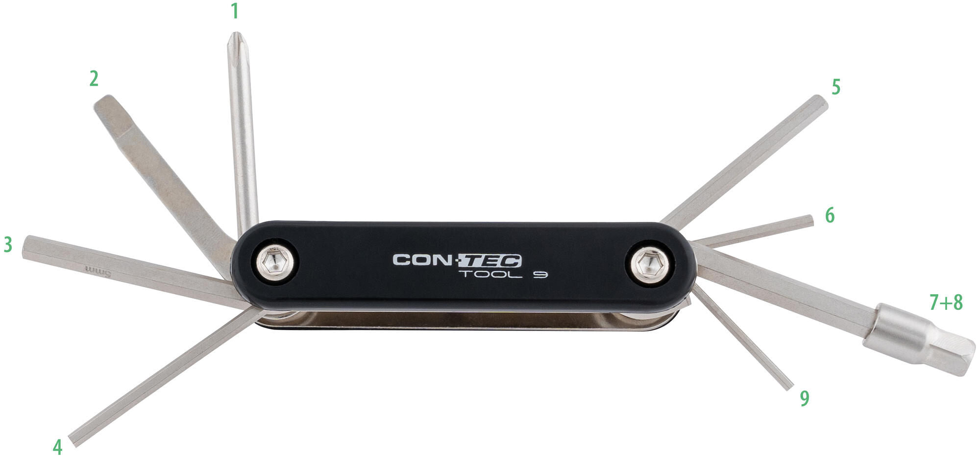 Contec multifunctie-tool tool 9 ct multifunction tool 9 9 functions