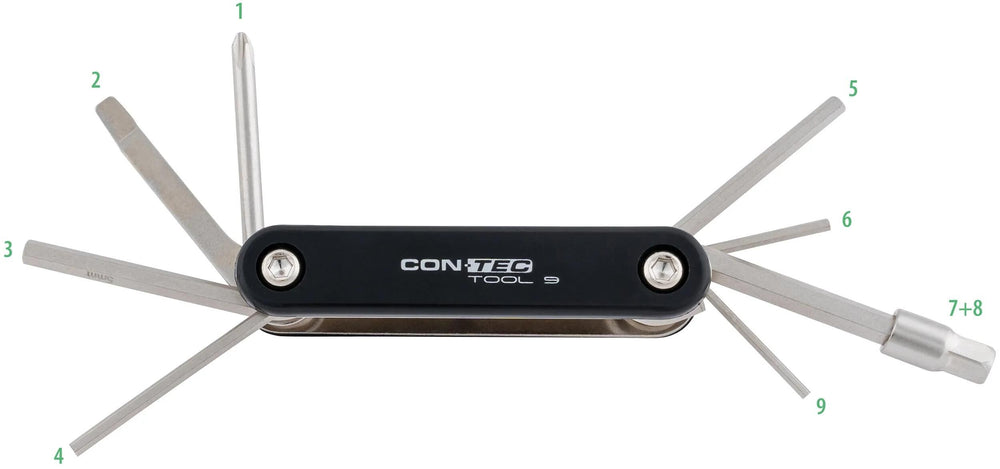 Contec multifunktionswerkzeug tool 9 ct multifunction tool 9 9 functions