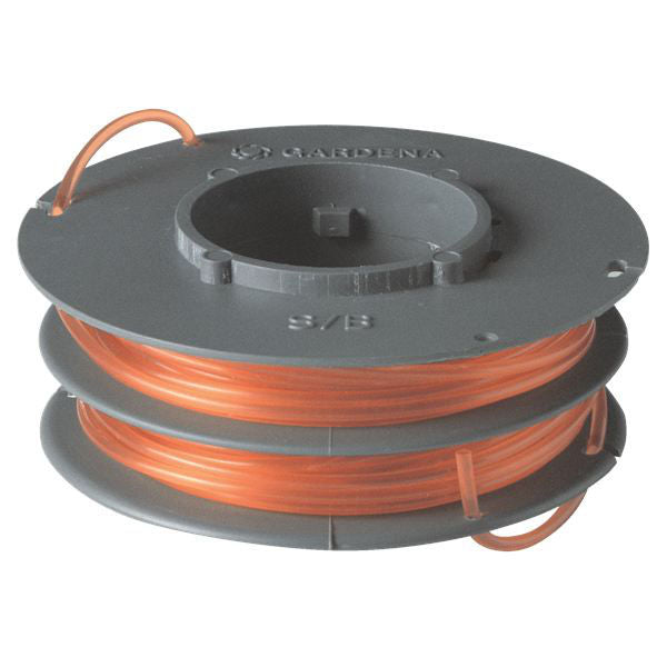 Gardena reservedraadcassette grastrimmer draad (5372-20, 2x 5 m)