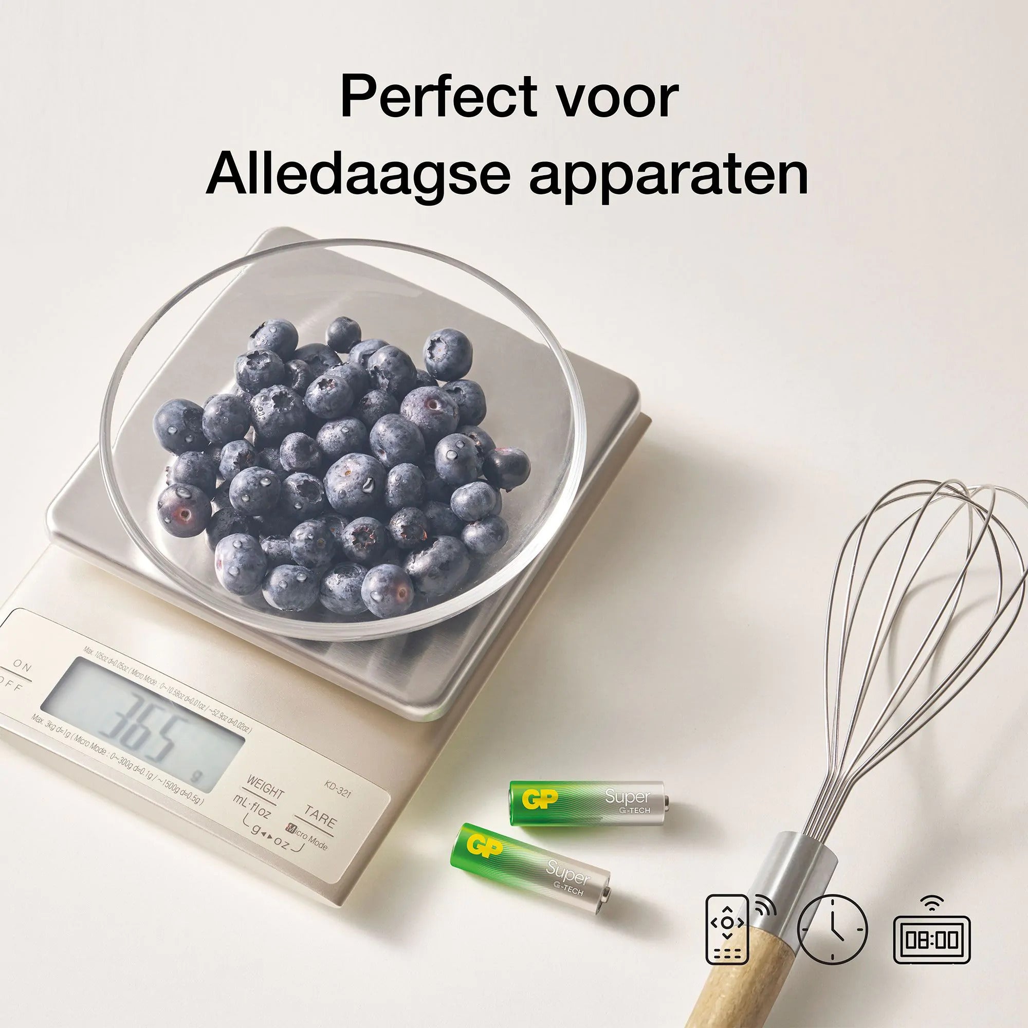 GP Superalkaline AA-batterijen 4PK