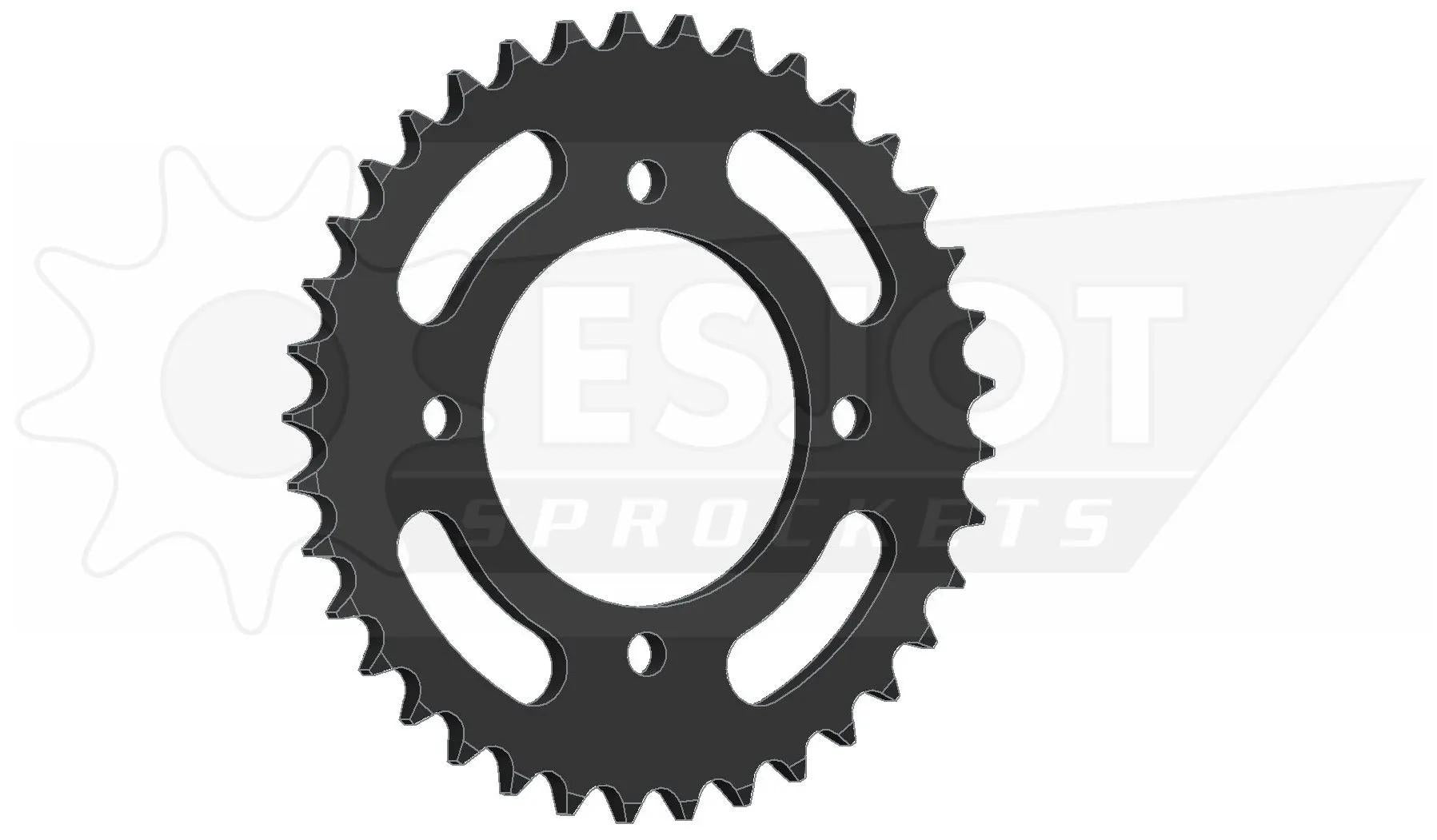 Esjot chain wheel 461 37z steel black