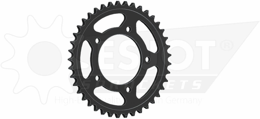 Esjot chain wheel 530 42z steel black