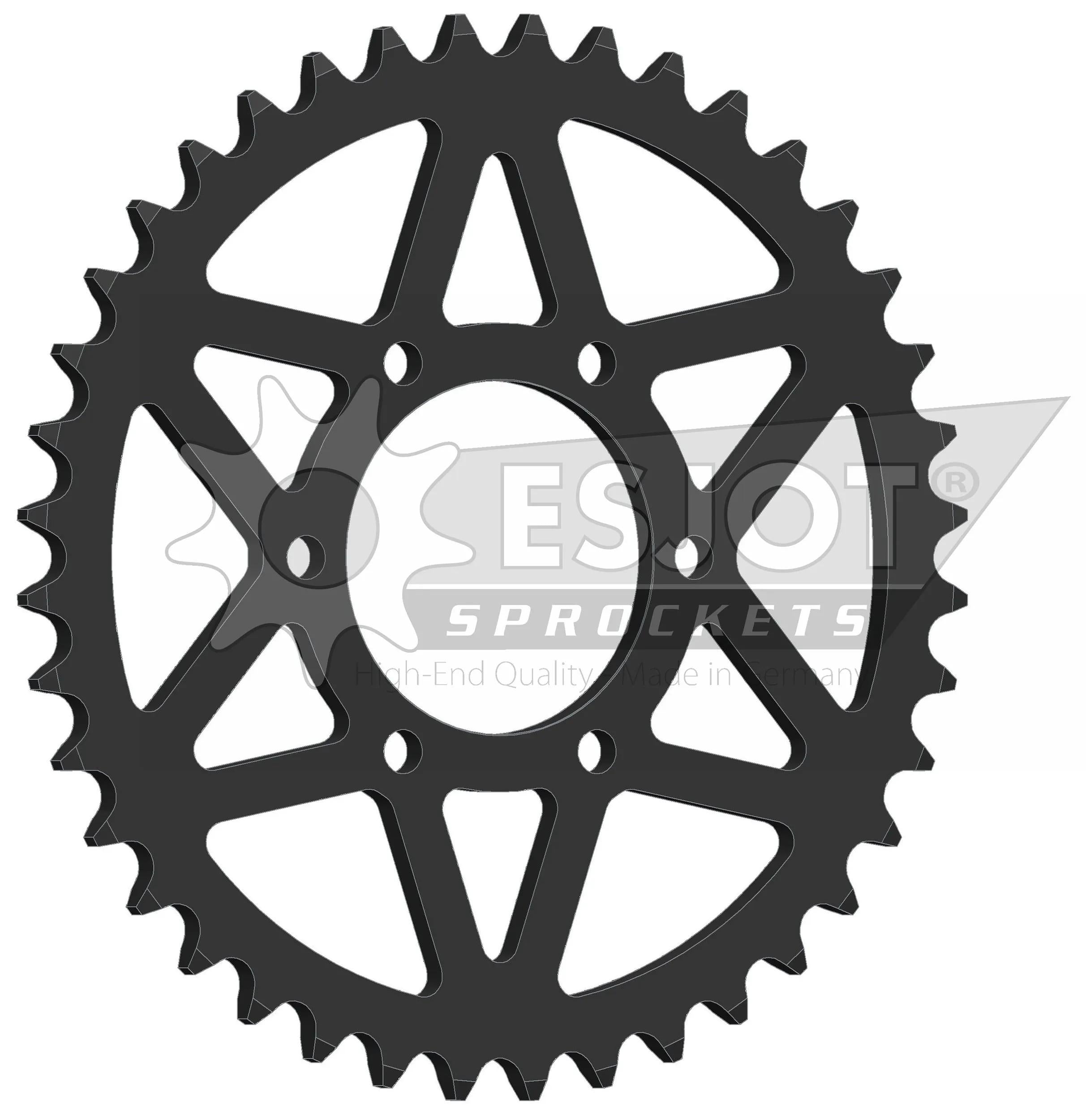 Esjot chain wheel 520 40z steel black