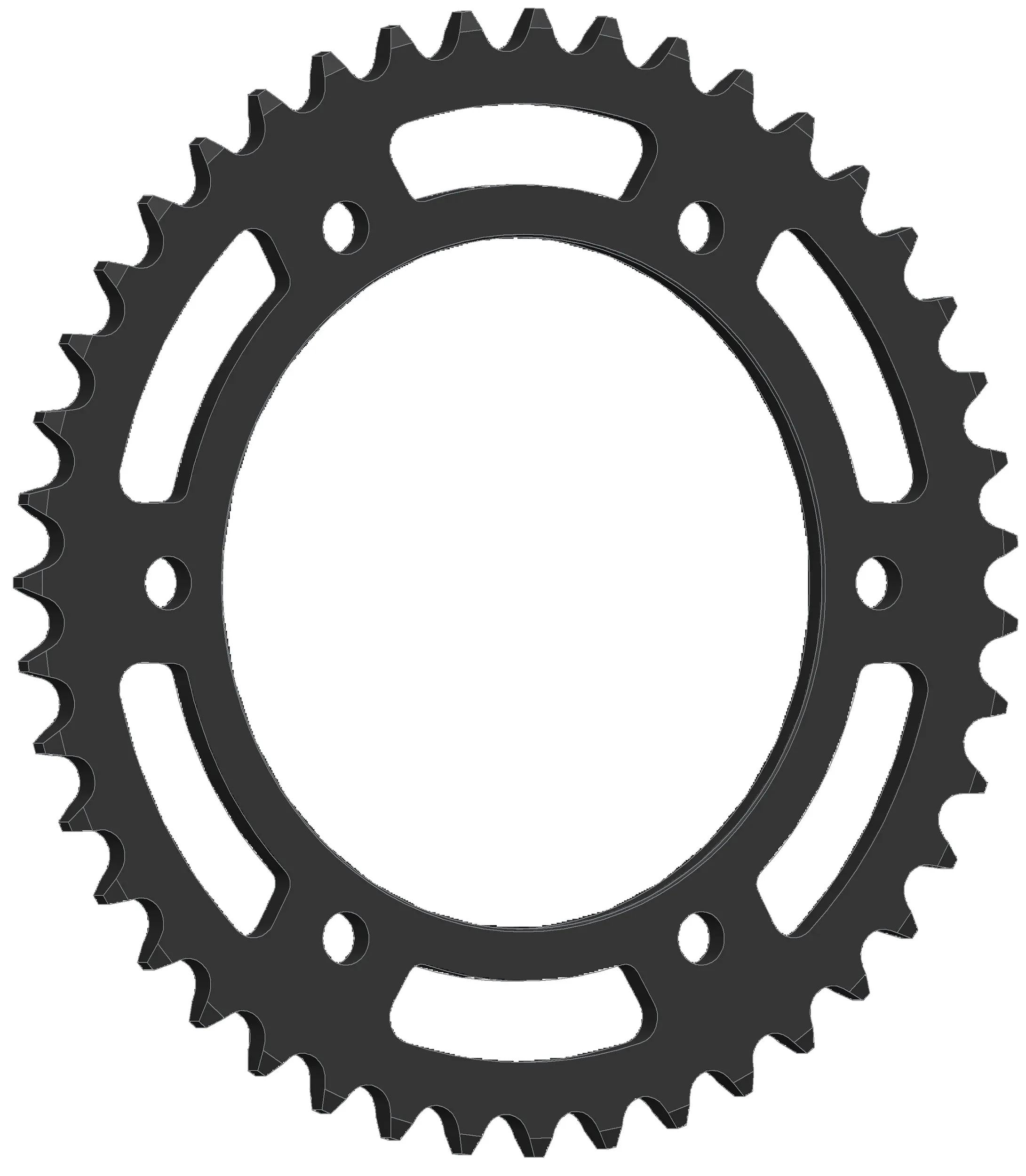 Esjot chain wheel 520 43z steel black