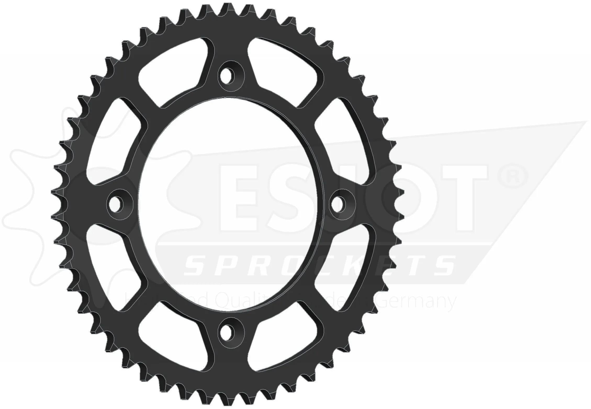 Esjot chain wheel 428 49z steel superlight sw