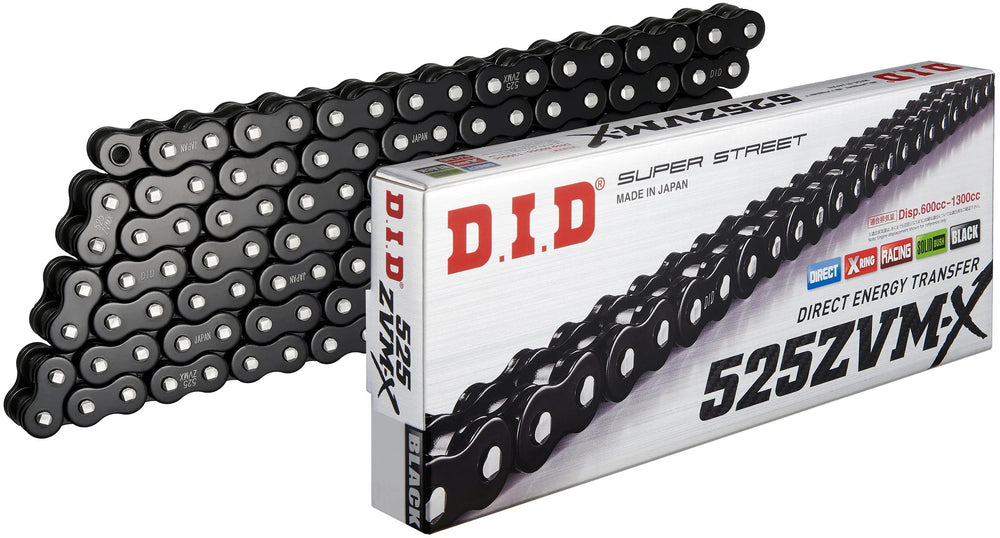 D.i.d chain did 525 zvmx 106 n black raven open