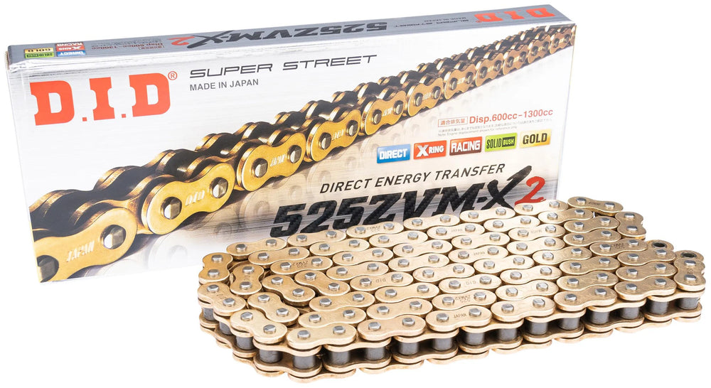 D.i.d chain did 525 zvmx2 128n gold gold open