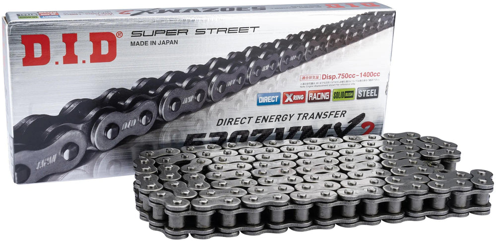 D.i.d chain did 530 zvmx2 120n grey open