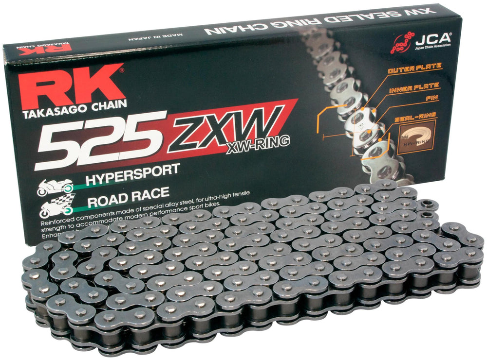 Rk chains 525 zxw 114 n grey open