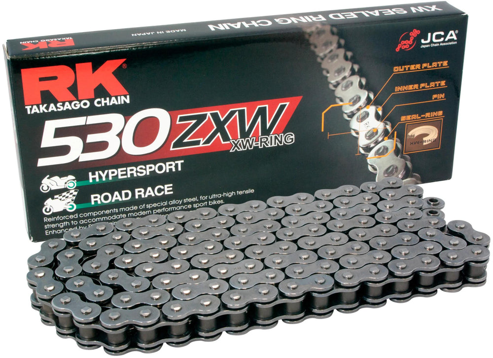 Rk chains 530 zxw 114 n grey open