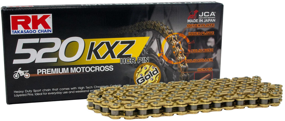 Rk chains 520 kxz 110 c gold grey open