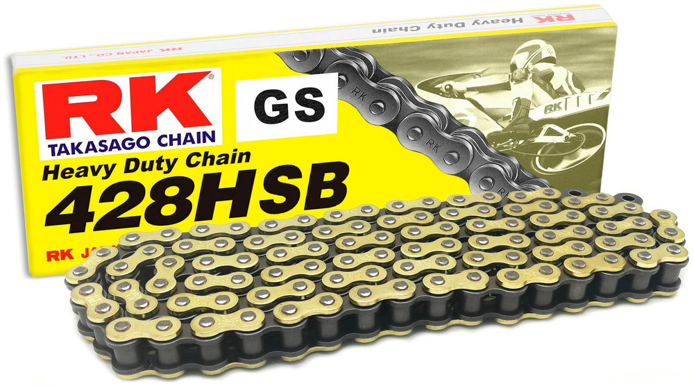 Rk chain 428 hsb 138 c gold grey open