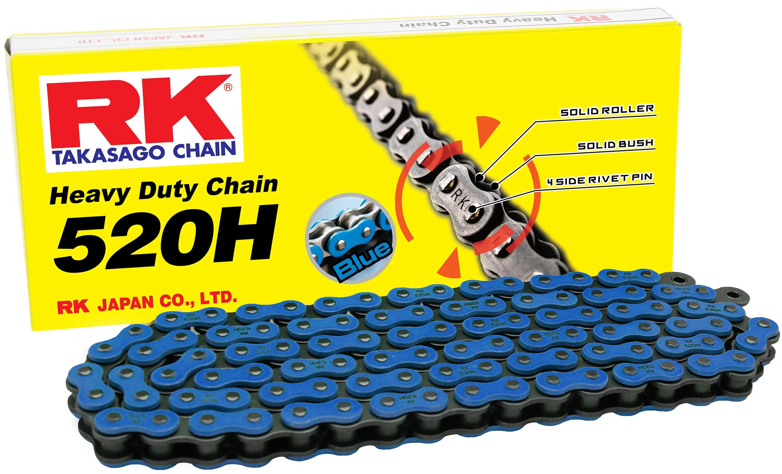 Rk chain 520 h 118 c blue black open