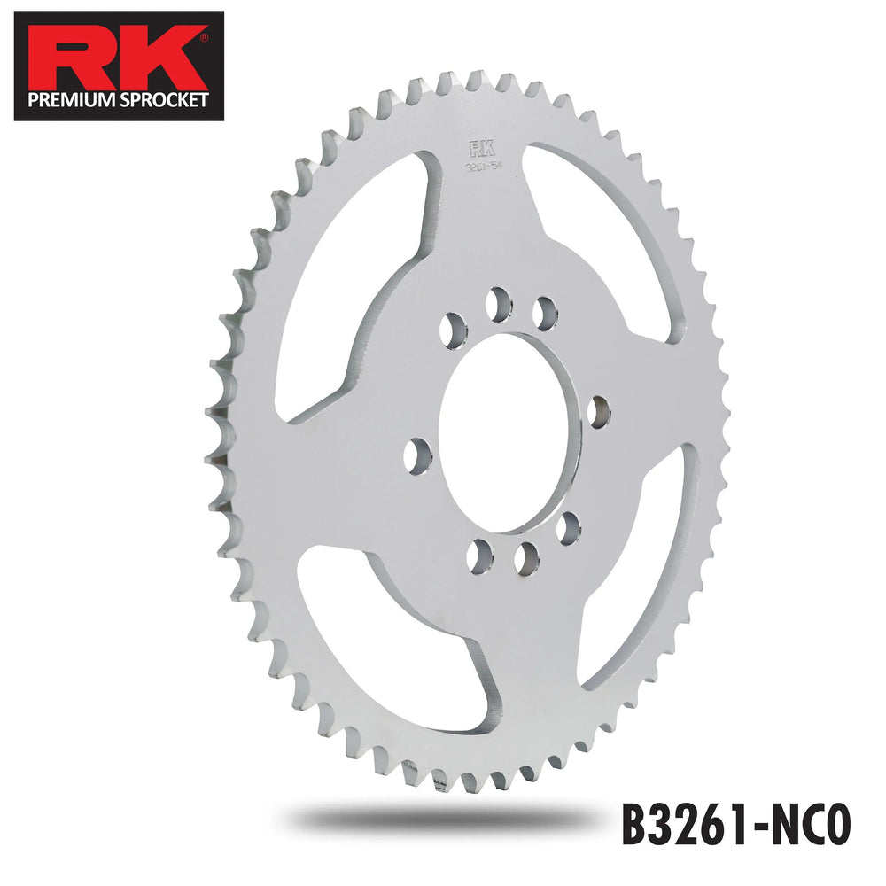Rk chain wheel 428 51z steel silver