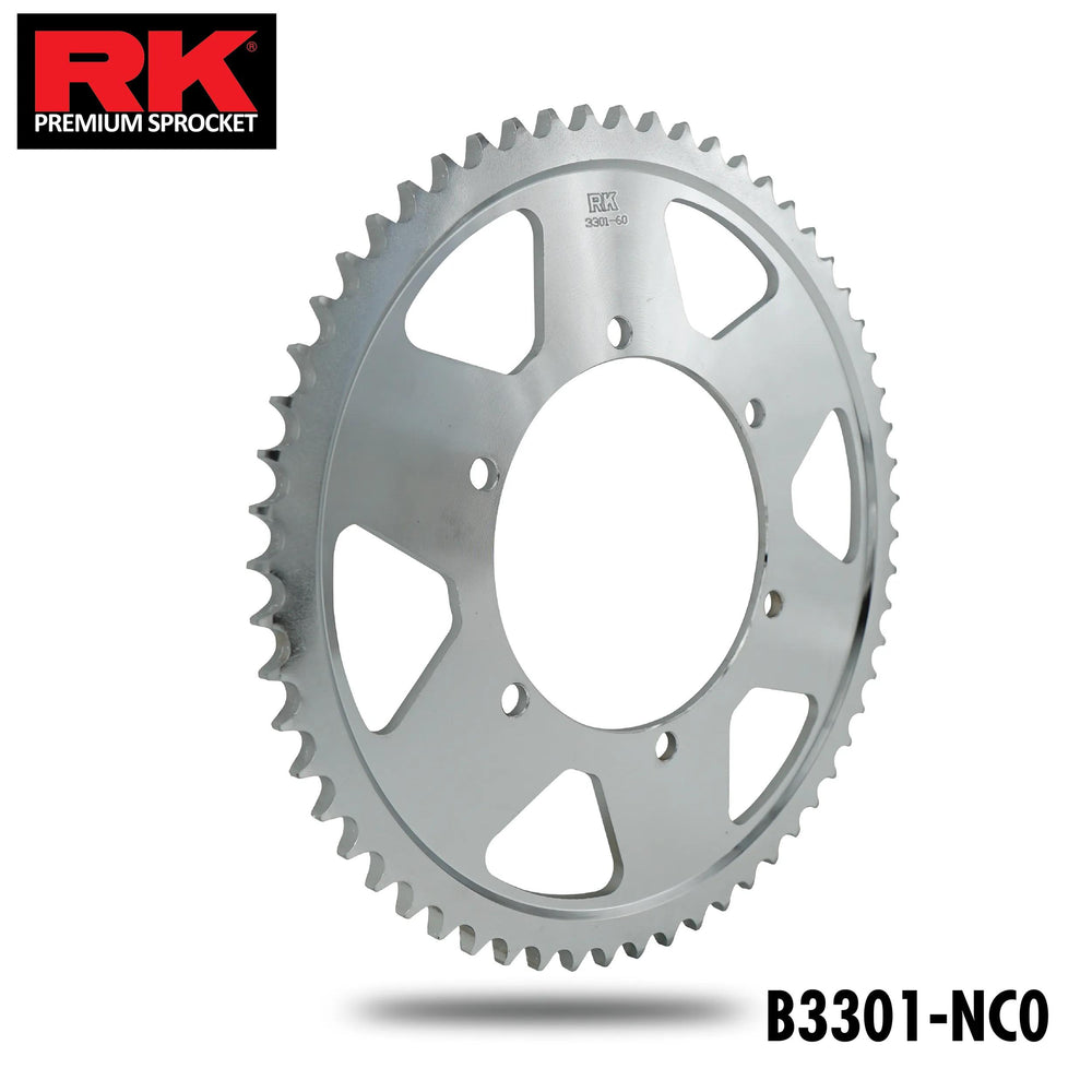 Rk chain wheel 428 58z steel black