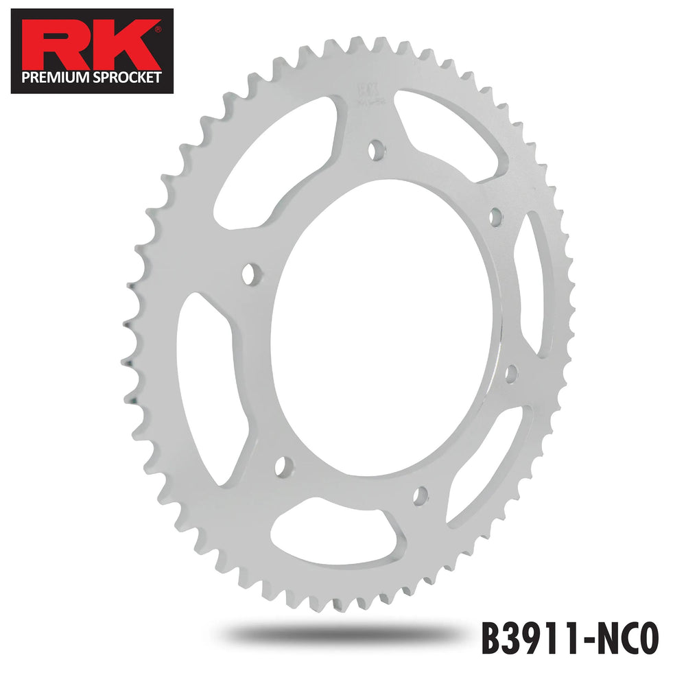 Rk chain wheel 428 58z steel silver