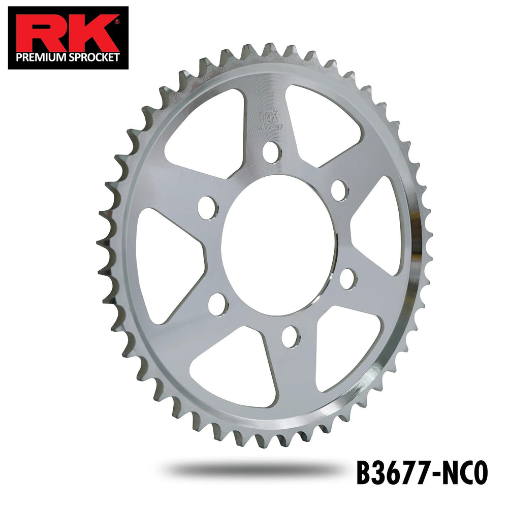 Rk chain wheel 428 47z steel silver