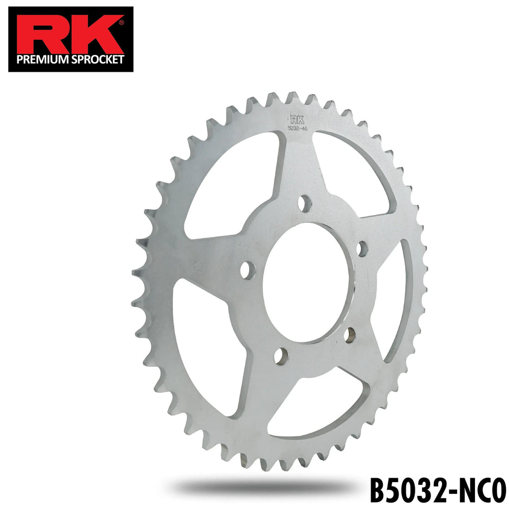 Rk chain wheel 525 44z steel silver