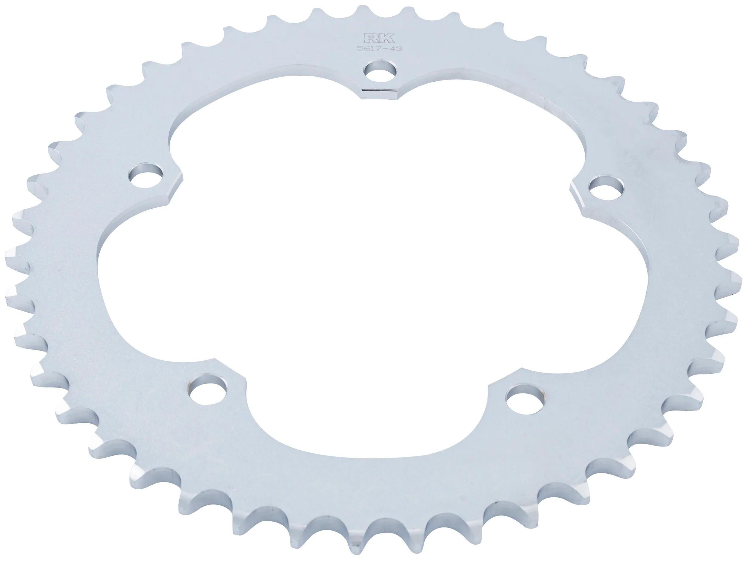 Rk chain wheel 525 43z steel silver