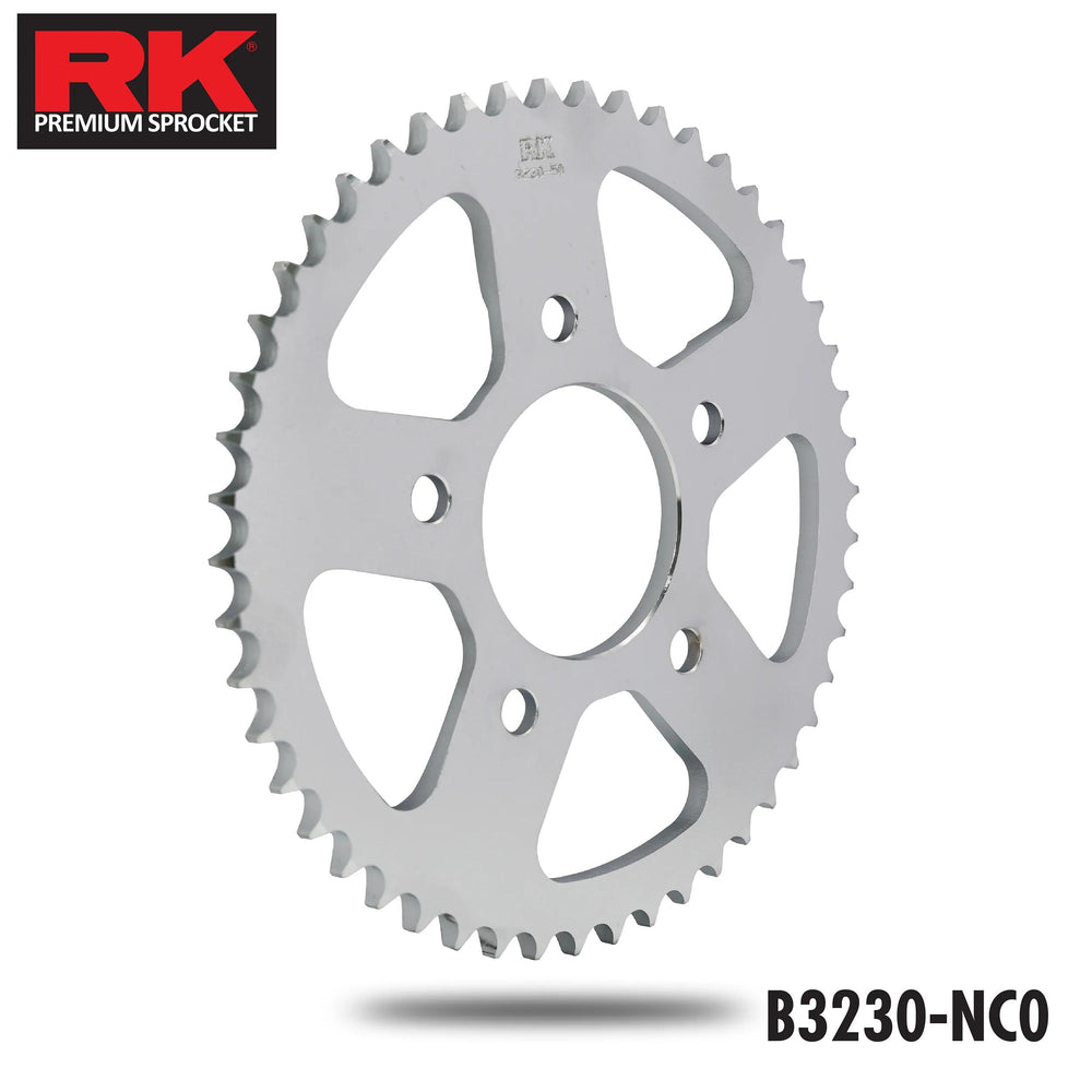 Rk chain wheel 428 53z steel silver