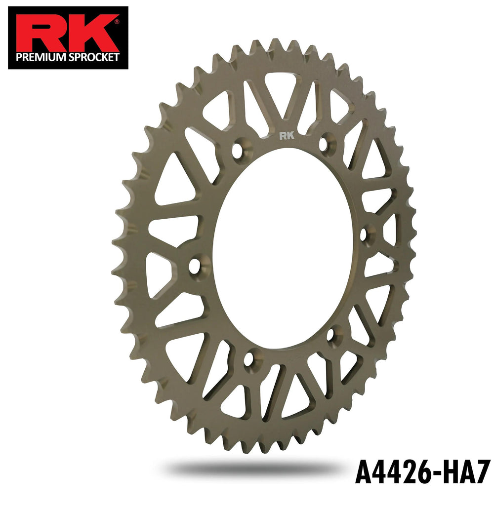 Rk chain wheel 520 50z alu go hard anodized