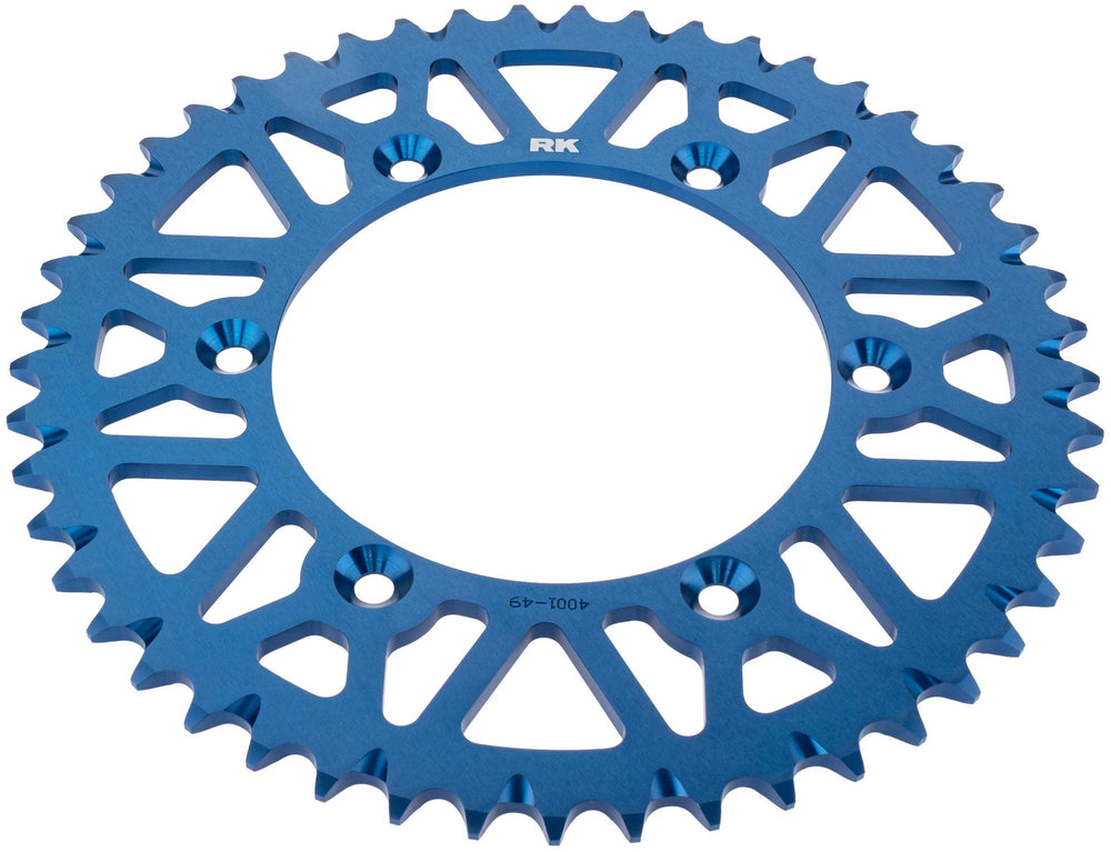Rk chain wheel a4001 50 teeth ano. self-clean.