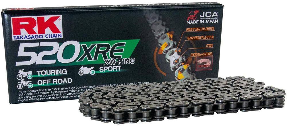 Rk chain 520 xre 120 n grey open