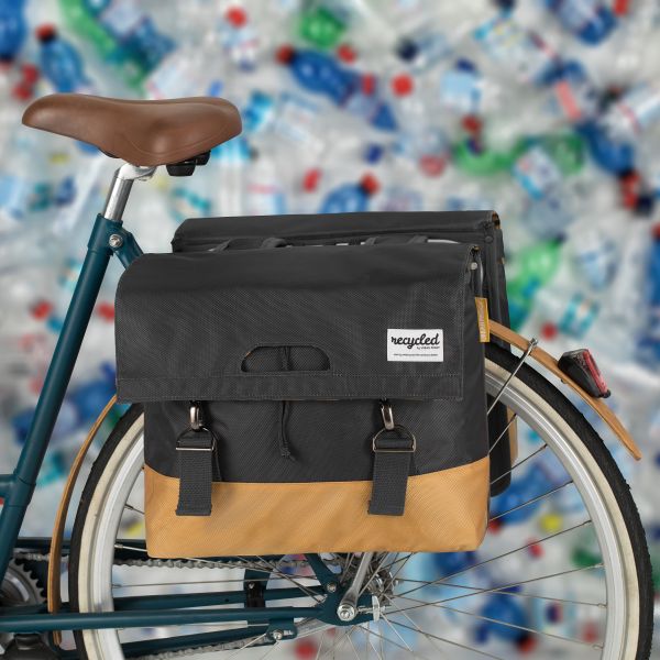 Urban Proof double pannier - black yellow - 40L