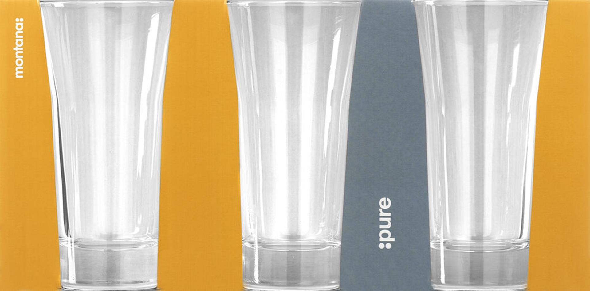 Montana pure drinkglas set a 3 290ml