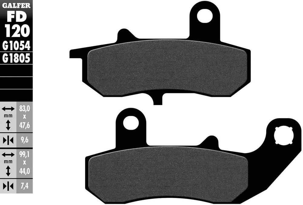 Galfer remblokken fd120 brake pad fd120 g1054 organic