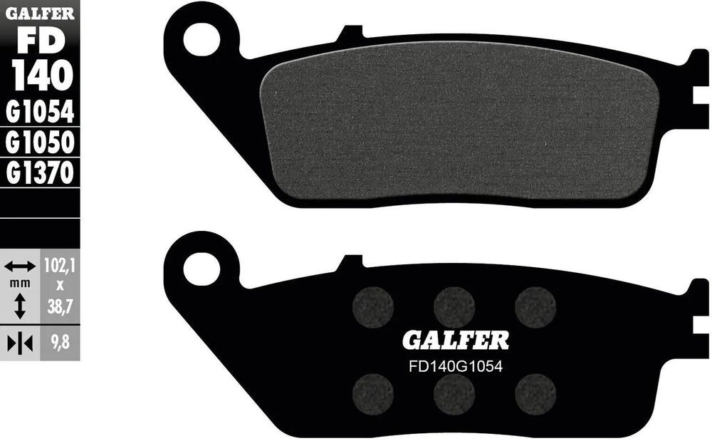 Galfer remblokken fd140 brake pad fd140 g1054 organic