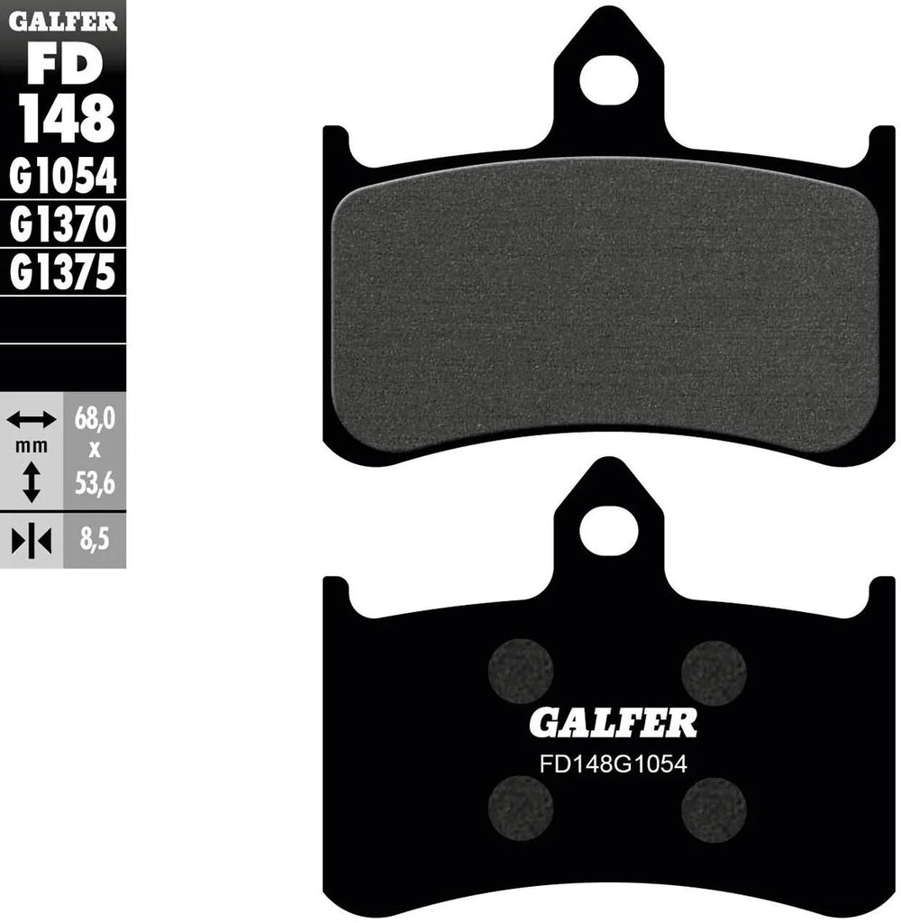 Galfer remblokken fd148 brake pad fd148 g1054 organic
