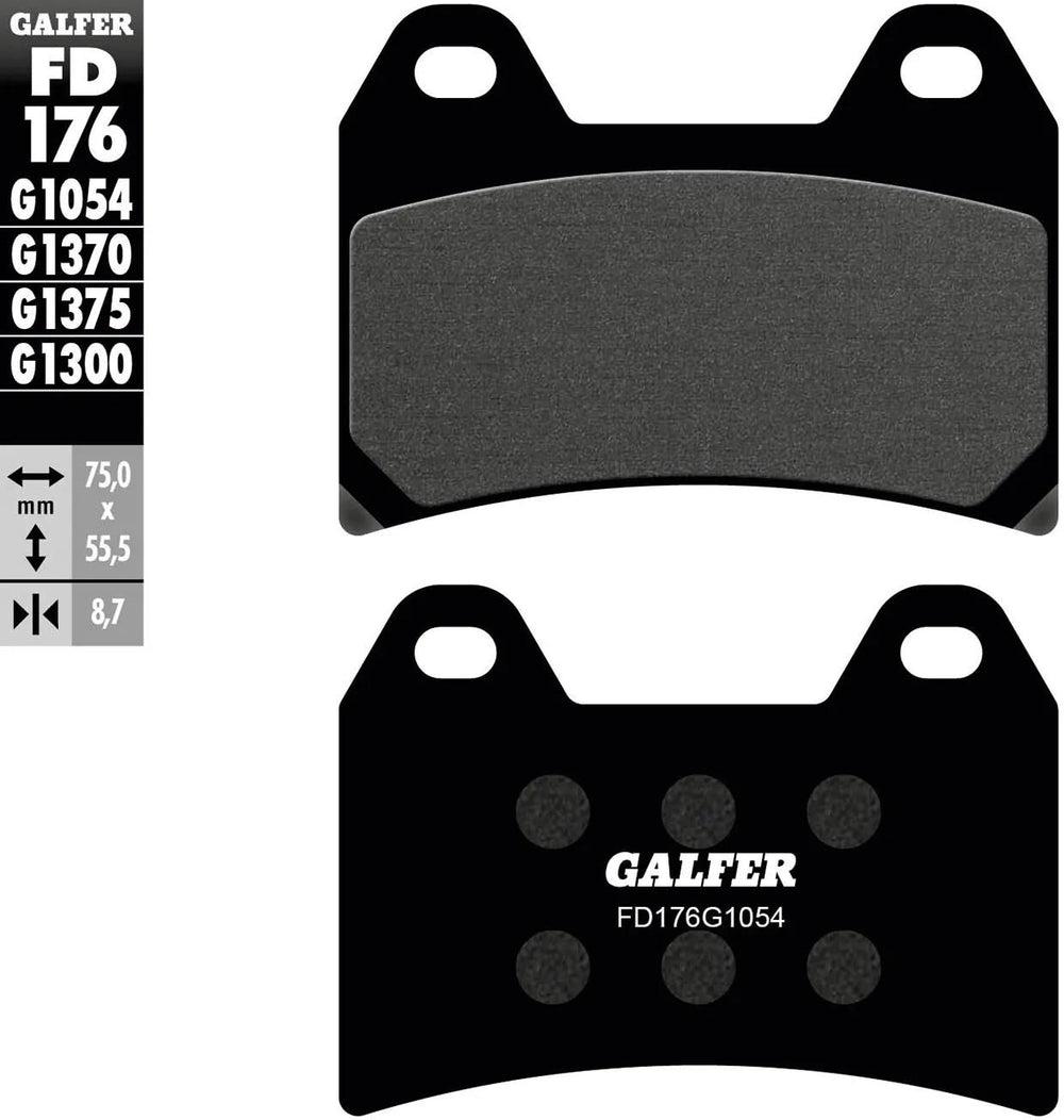 Galfer remblokken fd176 organ brake pads. fd176 g1054