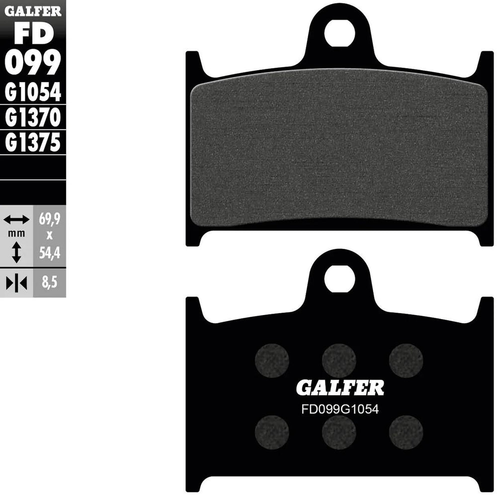 Galfer remblokken fd099 brake pad fd099 g1054 organic