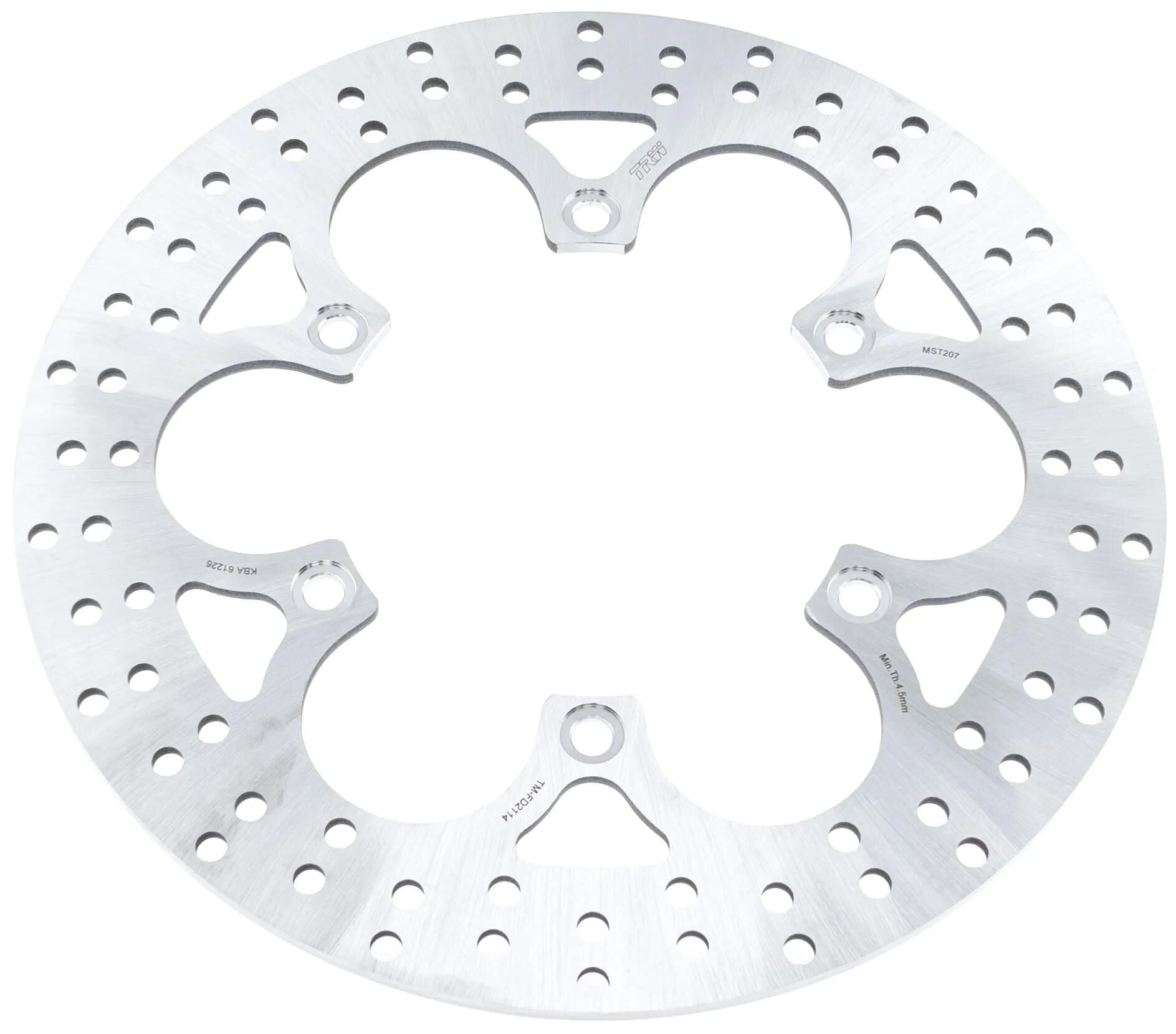 Trw bremsscheibe mst207 rotor mst207 rigid