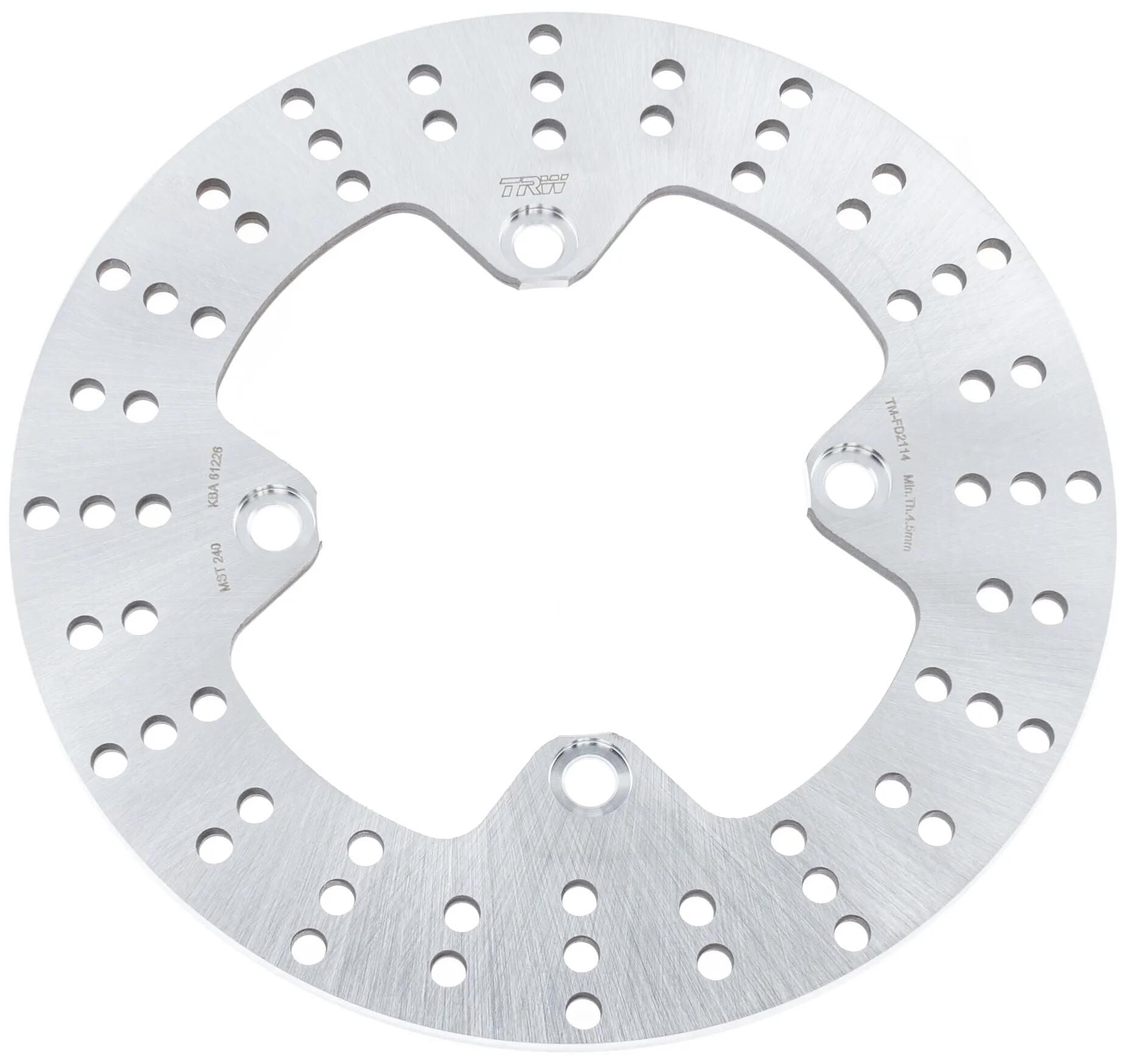 Trw bremsscheibe mst240 rotor mst240 rigid