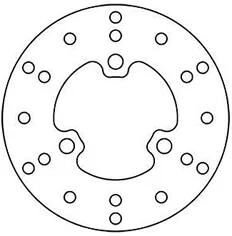 Trw remschijf mst241 rotor mst241 rigid