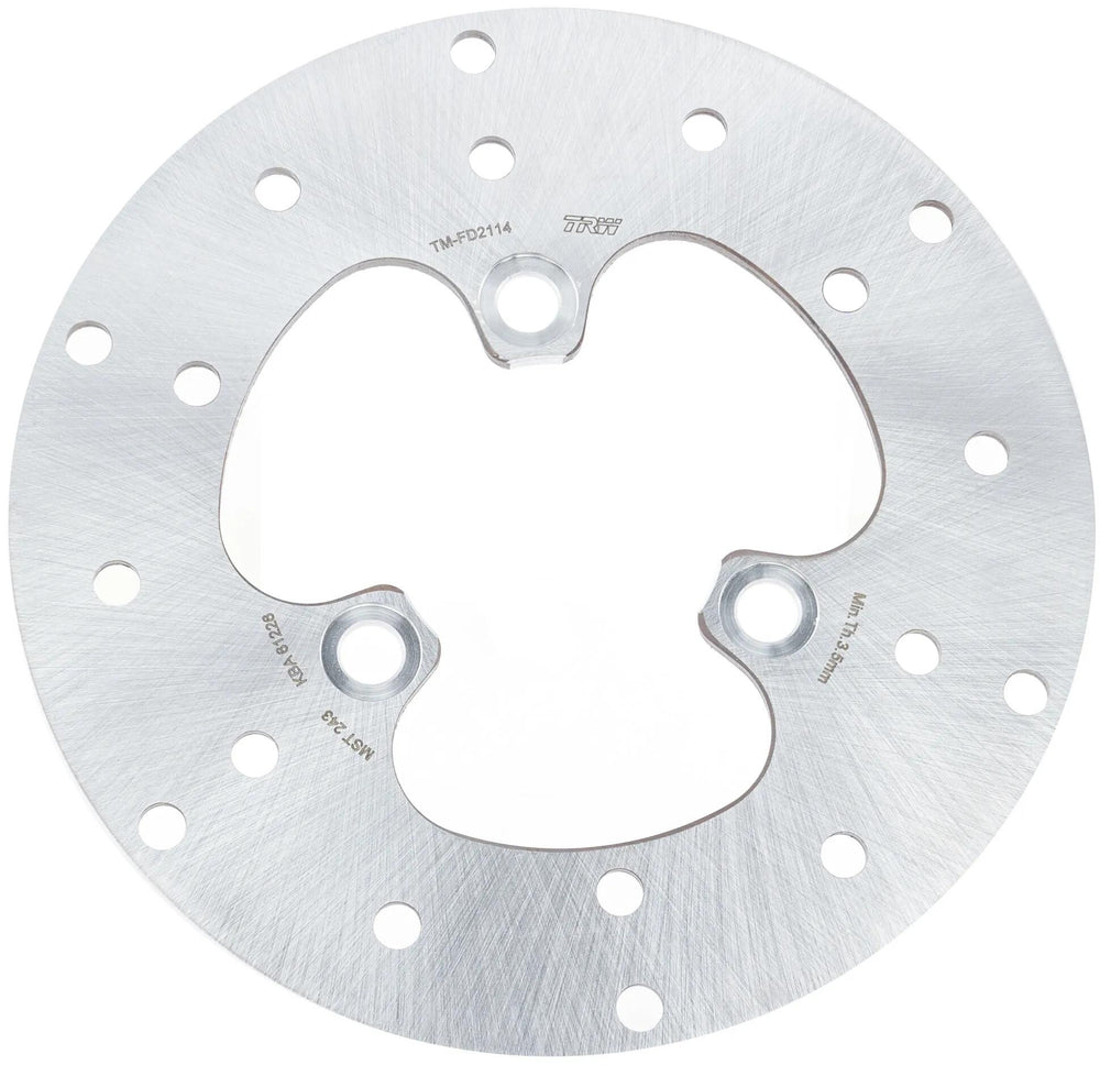 Trw bremsscheibe mst243 rotor mst243 rigid
