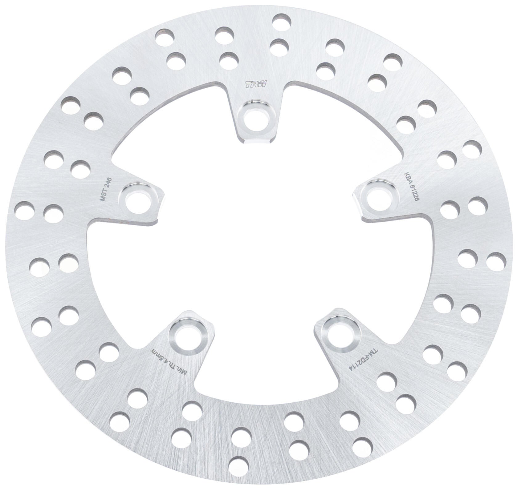 Trw remschijf mst246 rotor mst246 rigid
