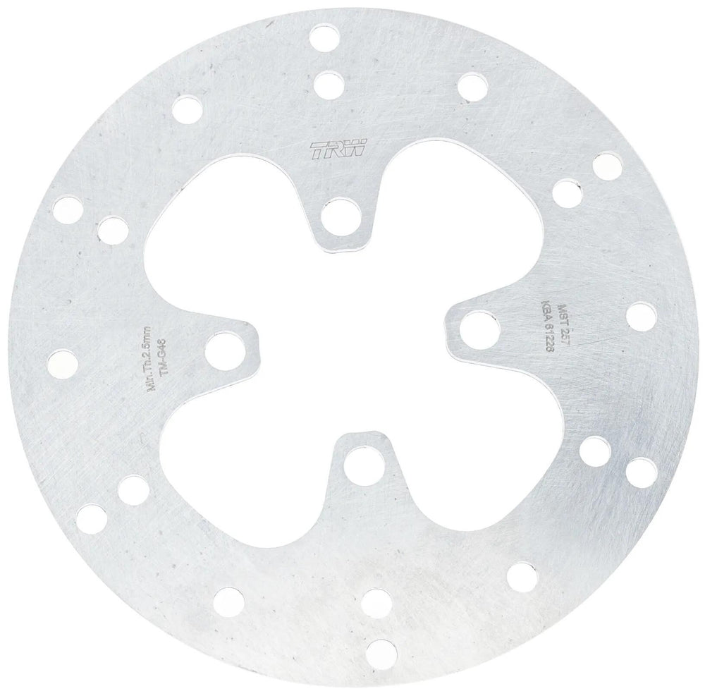 Trw remschijf mst257 rotor mst257 rigid