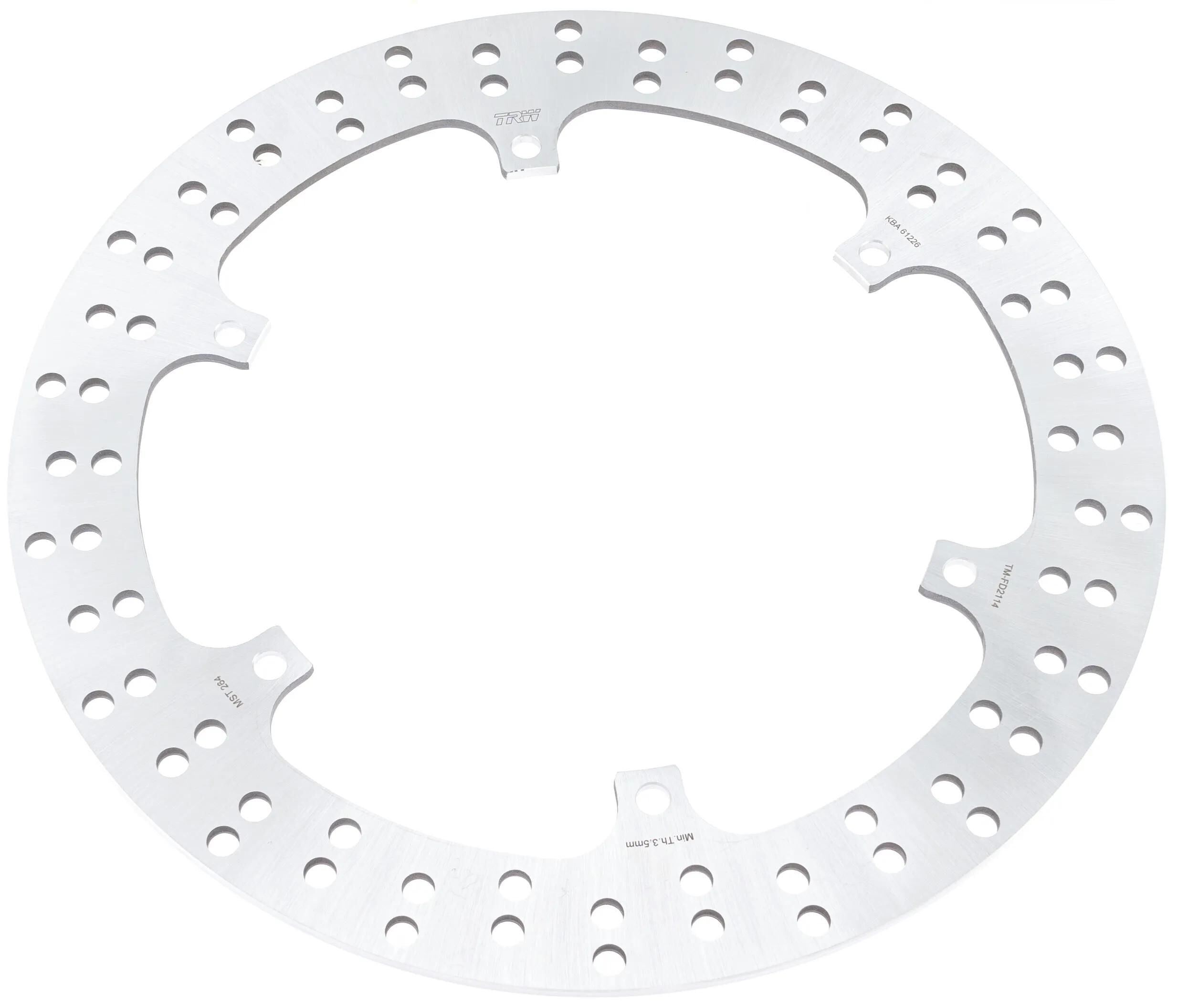 Trw bremsscheibe mst264 rotor mst264 rigid