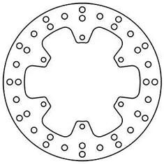 Trw remschijf mst266 rotor mst266 rigid