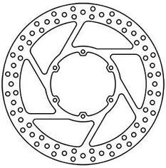 Trw remschijf mst337 rotor mst337 rigid