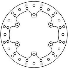 Trw remschijf mst363 rotor mst363 rigid