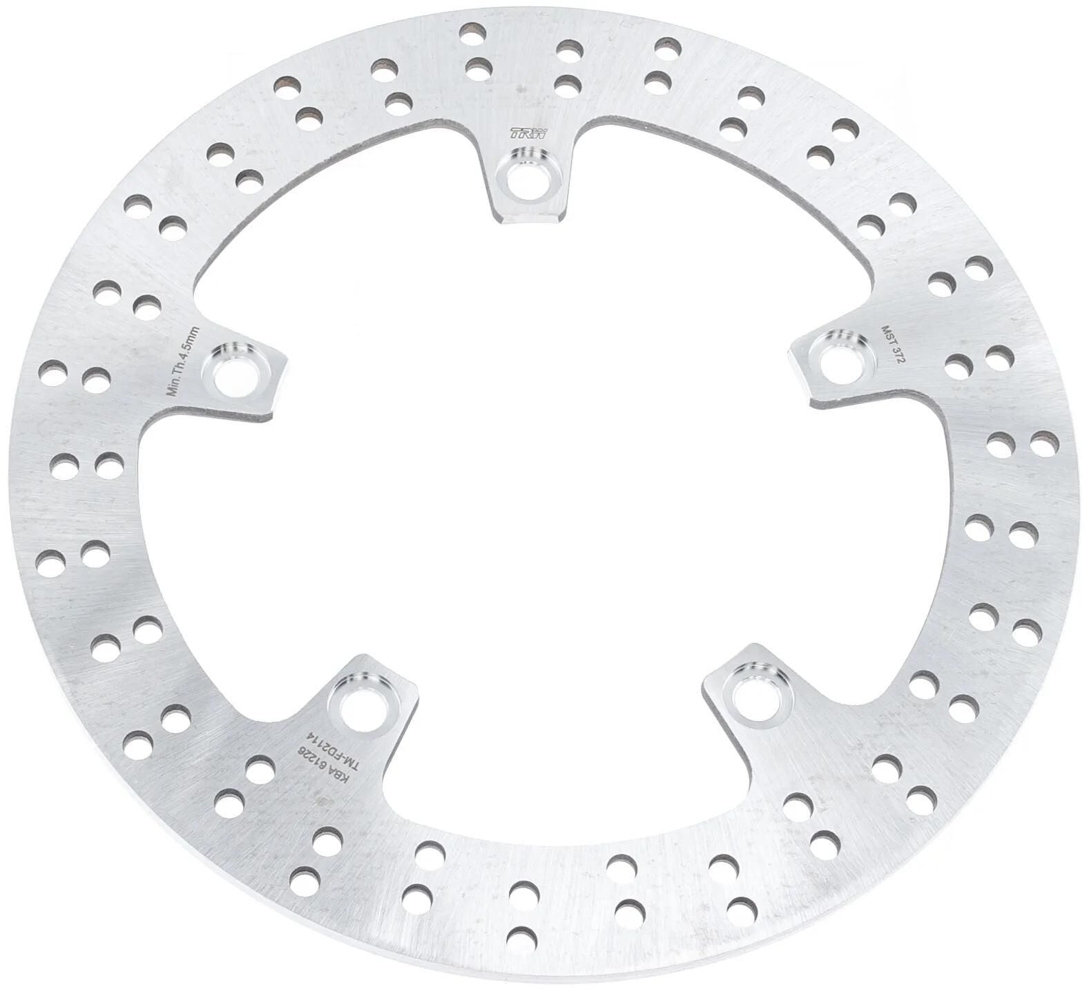 Trw bremsscheibe mst372 rotor mst372 rigid