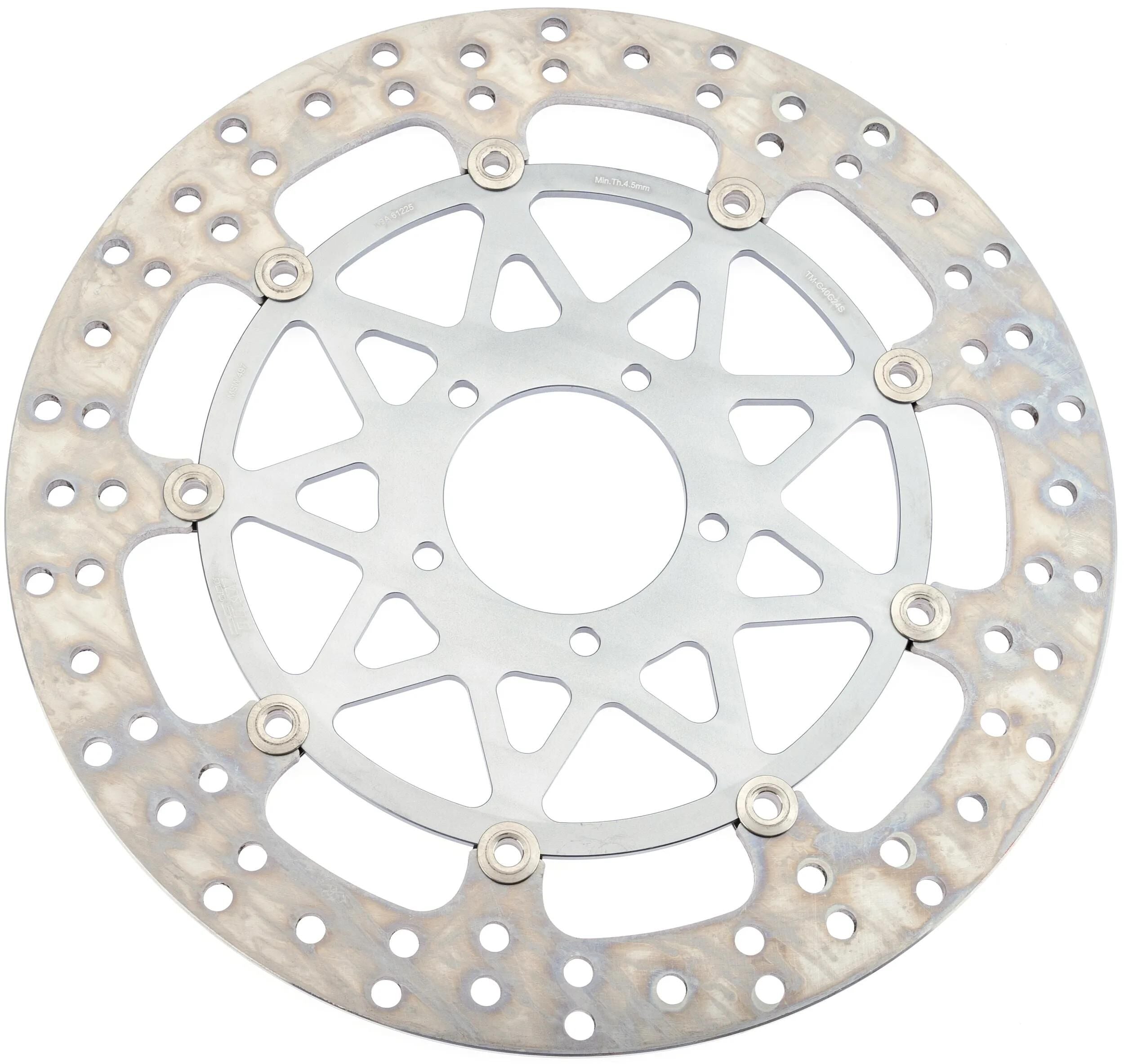 Trw bremsscheibe msw497 rotor msw497 floating