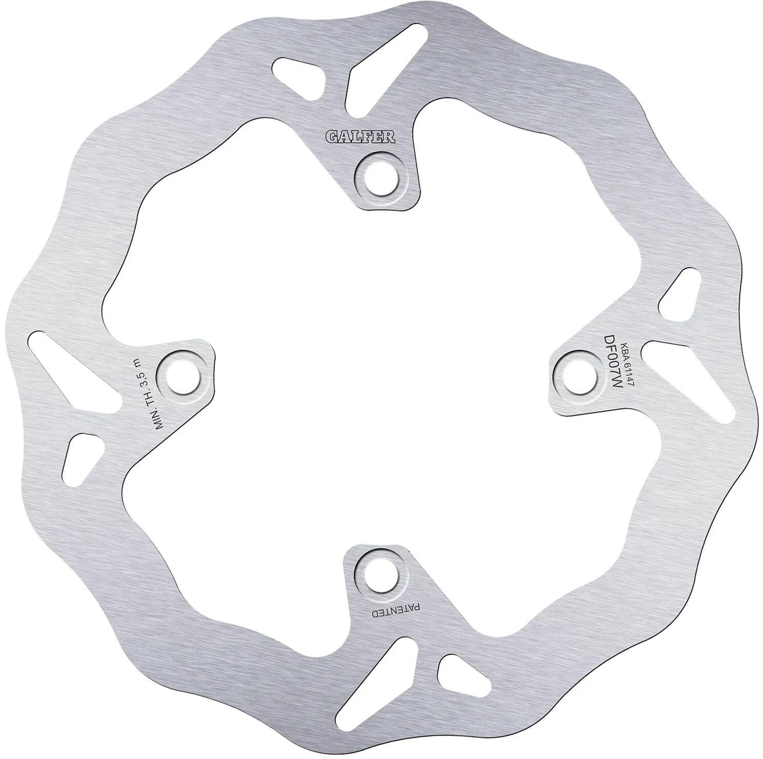 Galfer bremsscheibe df007 rotor df007 type w rigid